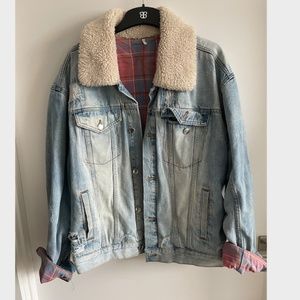 Fleece Lined Jean Jacket